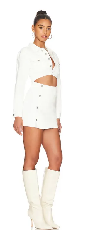 superdown Dress White Mini thumbnail 7