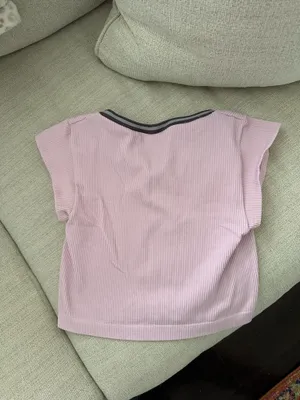 Urban Outfitters Pink Purple Crop Top thumbnail 3