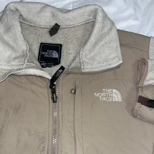 The North Face Denali Women's Medium Fleece Jacket Beige and Cream Coat M/M Ac6w thumbnail 7
