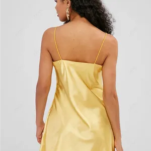 Yellow Slip Dress Size small NWOT thumbnail 3