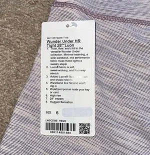 Lululemon Wunder Under Leggings 28” thumbnail 4