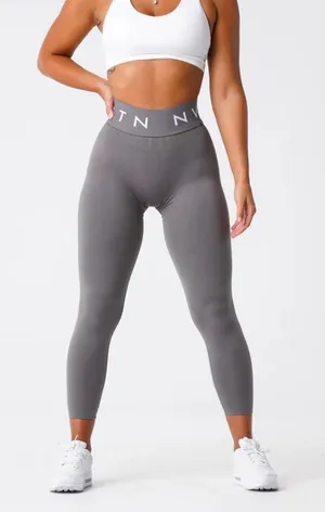 NVGTN Charcoal Sport Seamless Leggings size M thumbnail 1