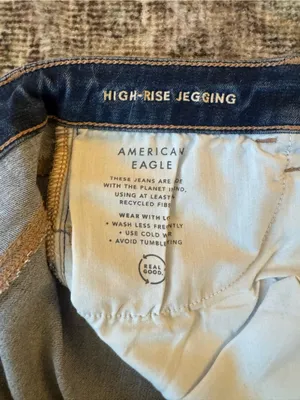 American Eagle Outfitters Women's Skinny Jeans - Medium Blue Wash thumbnail 5