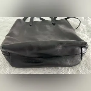 MADEWELL‎ The Medium Transport Tote Black Leather Bag Handbag thumbnail 8