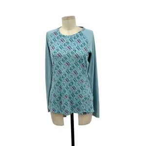 Patagonia Capilene Midweight Crewneck Top IceFall Big Sky Blue Size‎ Medium thumbnail 3