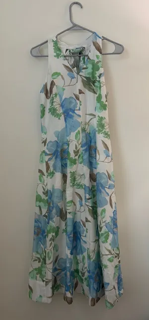 Floral dress Blue Size XS thumbnail 1