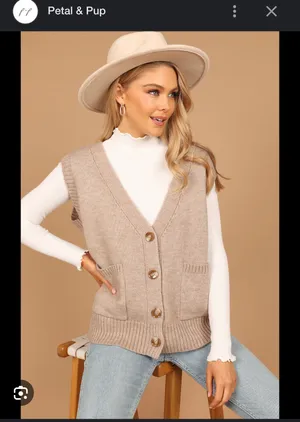Petal & Pup Sweater Vest thumbnail 3