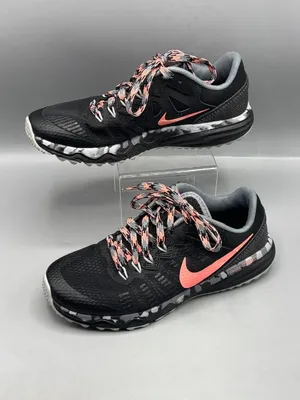 Nike Dual Fusion Trail 2 Running Shoes Women 5 Black Athletic Sneaker 819147-001 thumbnail 2