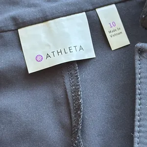 Athleta Black Skort with Moisture-Wicking Fabric thumbnail 6