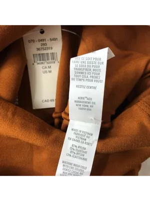 Offline By Aerie Real Me 7/8 Legging Hi Rise Orange Nylon & Elastane Size M thumbnail 5