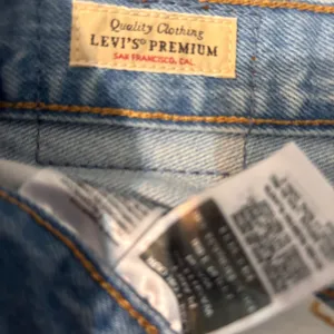 Levis Premium 501 Original High Rise Light Wash Distressed Denim Shorts W25 thumbnail 6