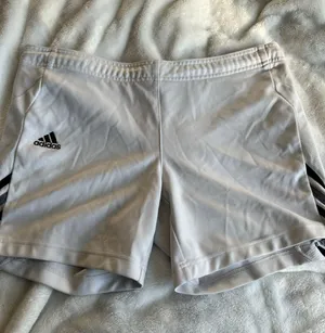Adidas White “Soccer” Shorts thumbnail 1