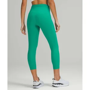 Lululemon Swift‎ Speed High-Rise Crop 21" Emerald Ice Size 14 thumbnail 2