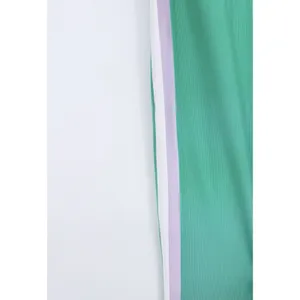 WILO‎ THE LABEL Anthropology COLOR BLOCK Ribbed 7/8 LEGGINGS SIZE SMALL Mint thumbnail 2