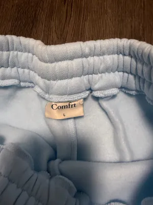 COMFRT Pastel Blue Sweatshorts thumbnail 2