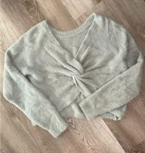 Hollister Reversible Front Twist Sweater Top thumbnail 1