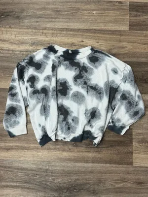 Free People Intimately Kelly Washed Tie Dye Crewneck Sweatshirt Women’s Small thumbnail 2