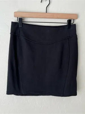 Lululemon high rise scuba mini skirt stretch travel black small thumbnail 8
