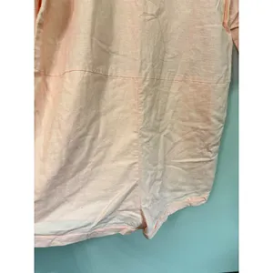 Princess Polly Pink Linen Cotton Blend Short Sleeve Button Front Romper‎ Size 0 thumbnail 6