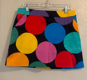 Loudmouth Golf Disco Balls skort sz 10 thumbnail 1