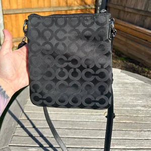 Coach shoulder crossbody y2k handbag‎ in black thumbnail 4