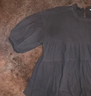 These Three Boutique Balloon Sleeve Tiered Top thumbnail 4