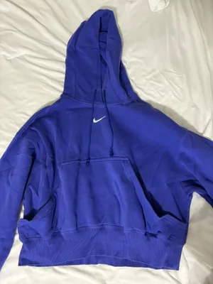 Purple Nike Cropped Hoodie Women’s thumbnail 1