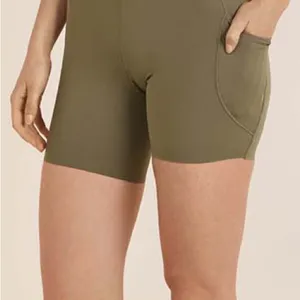 Lululemon Fast and Free Olive Green Women's Shorts 8” Light size 2 $78 thumbnail 3