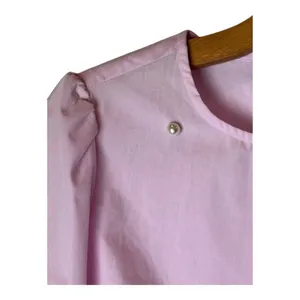 Philosophy Shirt Women XS Pink Cotton Pretty In Pink Pearl Bell Sleeve Top‎ thumbnail 5