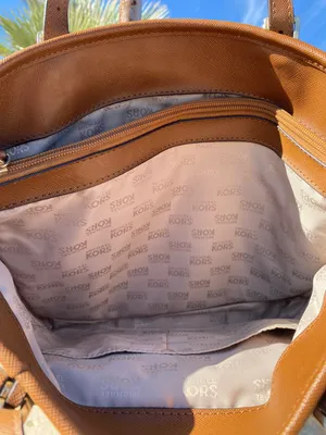 Michael Kors Brown Large Purse thumbnail 6