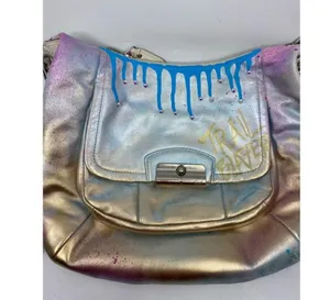 Coach Leather Crossbody Multicolor Customized thumbnail 4