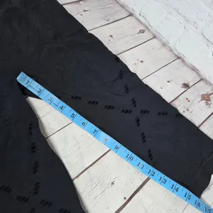Ivy‎ Park Black Compression Seamless Cropped Leggings Cutout Design XXS thumbnail 10