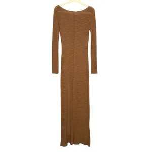 Urban Outfitters Out From Under Gauze Sheer Maxi Dress S Slit Long Sleeve Raw Hem Fairy Grunge thumbnail 8