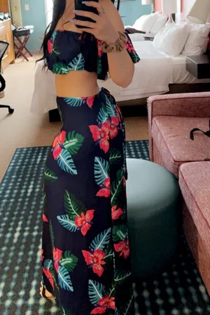 Two Piece Maxi Dress Multi thumbnail 2