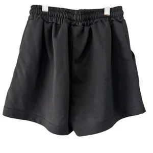PINK - Victoria's Secret Floral Logo Lounge Shorts Elastic Waist Comfy Casual Black Size S‎ thumbnail 2