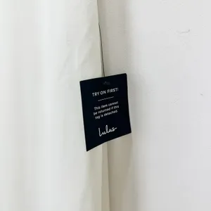 Lulus Extraordinary Glam White Feather Strapless Mermaid Maxi Dress Medium NWT thumbnail 7