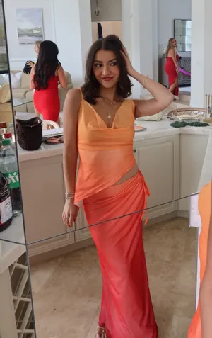 Orange ombré set Size XS thumbnail 6