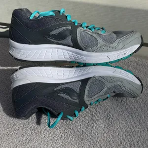 Saucony Cohesion Women’s Size 8 Gray Teal Running Shoes Athletic thumbnail 8