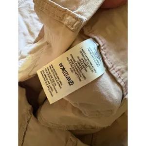 MAEVE ANTHROPOLOGIE The Colette Linen Blend cropped wide leg pants Tan Sz 33 P thumbnail 3