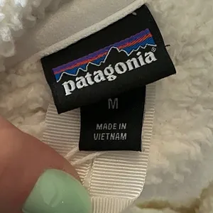 Patagonia Los Gatos Quarter Zip Fleece Pullover Cream White Womens Medium‎ 25235 thumbnail 3