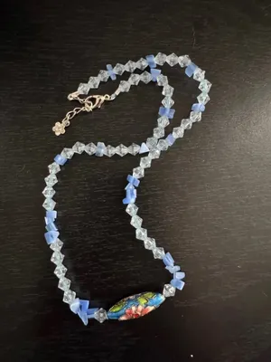 Colorful Necklace Blue thumbnail 1