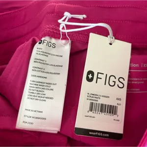 NWT Figs Pink Zamora 2.0 Jogger‎ Scrub Pants Size XXS thumbnail 6