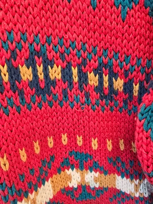 {XL} Vintage GAP Nordic Fair Isle Chunky Knit Sweater Holidays Festive thumbnail 5