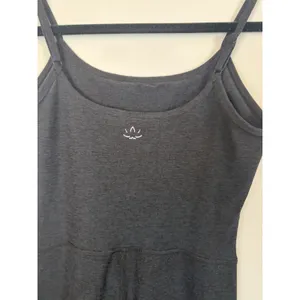 Beyond Yoga Beyond Yoga Spacedye Uplevel Midi Jumpsuit Black Sz M NEW $138 MSRP thumbnail 6