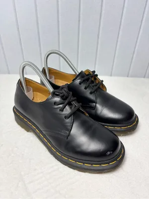 Dr. Martens 11837 Smooth Leather Oxford Shoes - Black - Women's Size‎ 6 thumbnail 2