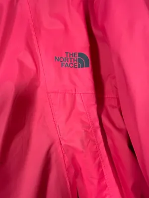 The North Face Hot Pink Hooded Shell Jacket thumbnail 4