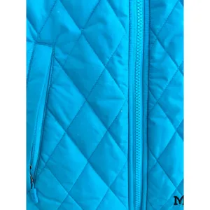 Marmot Kitzbuhel Insulated Vest Blue Quilted Full Zip Small Gorpcore Ski Winter thumbnail 8