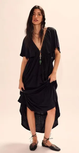 Free people La La Maxi Dress thumbnail 1