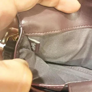 Coach‎ Burgundy Hayden Foldover Crossbody Wallet Double Snap Clutch thumbnail 4