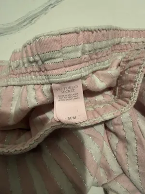 Victoria's Secret Glitter PJ Stripped Bottoms thumbnail 4